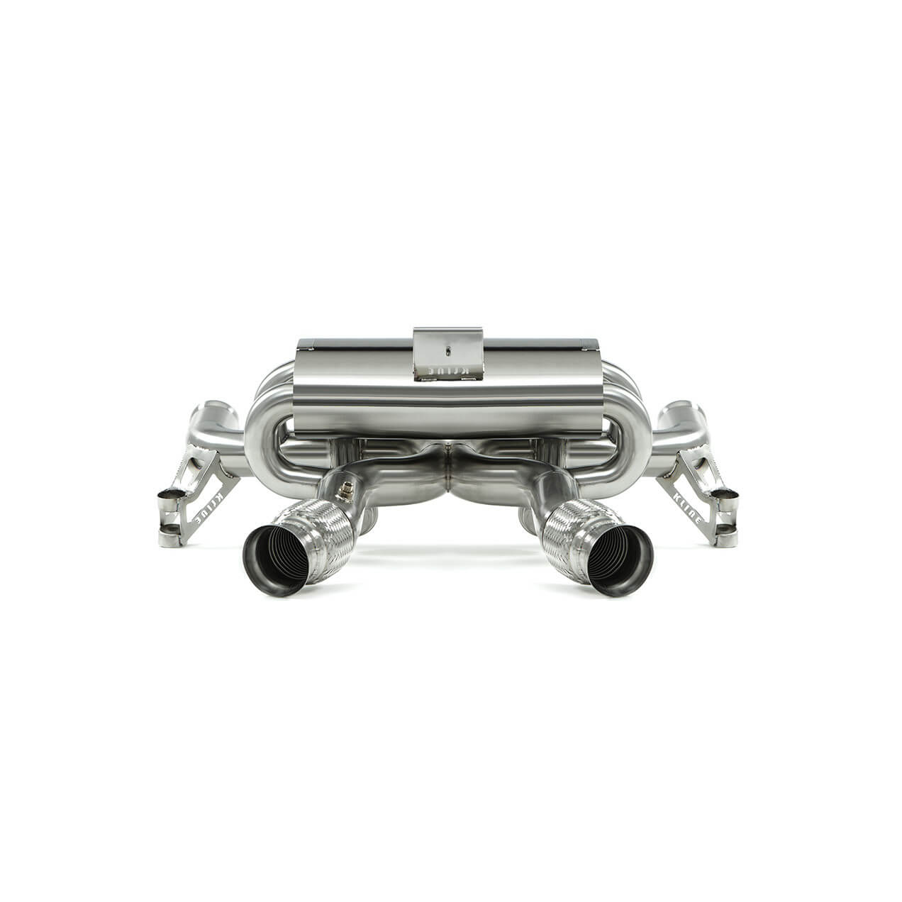 KLINE INNOVATION KL-POR-980CRGT-RS-SS Вихлопна система з нержавіючої сталі для PORSCHE (980) Carrera GT Photo-1