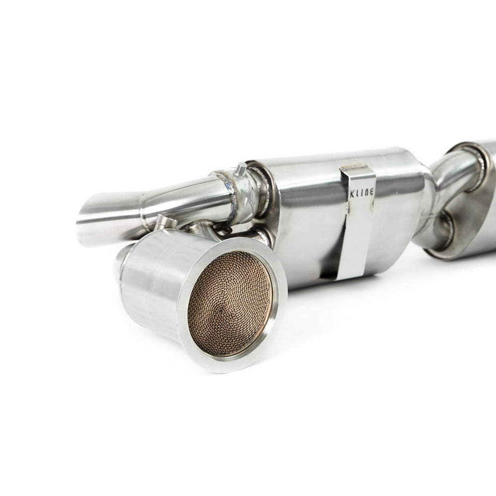 KLINE INNOVATION KL-POR-991GT2RS-100-CS-INC К-т труб з каталізаторами 100 комірок (Inconel 625) для PORSCHE (991) GT2RS Photo-1