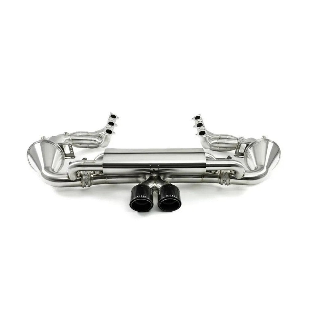 KLINE INNOVATION KL-POR-992GT3-DECATOPF-MF-SS Колектори з заміною каталізатора (нержавіюча сталь) для PORSCHE 911 GT3 / GT3 RS (992) 2022-2024 Photo-0