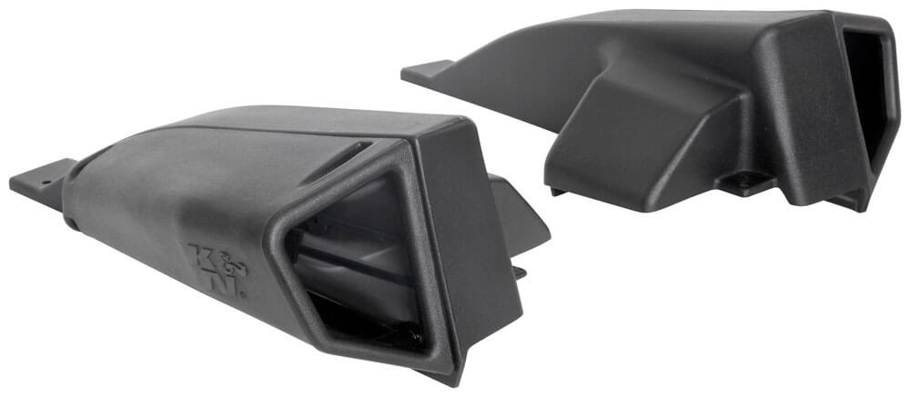 K&N 57-1143 Система спортивного повітряного фільтра для POLARIS RZR 1000 XP TURBO, INDUCTION SCOOPS, 2014-2020 Photo-0