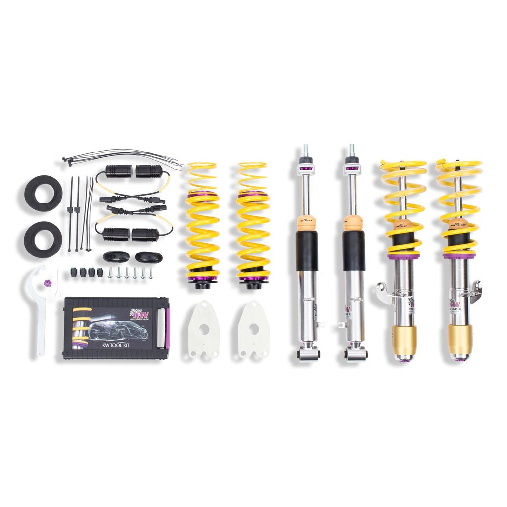 KW 352200AP Комплект койловерів INOX V3 (включаючи деактивацію електронних амортизаторів) для BMW M3 (F80) / M4 (F82) 2014-2020 Photo-0