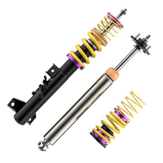 KW 39580001 Комплект койловерів V3 RACING для VW GOLF VI 2008-2014 Photo-1