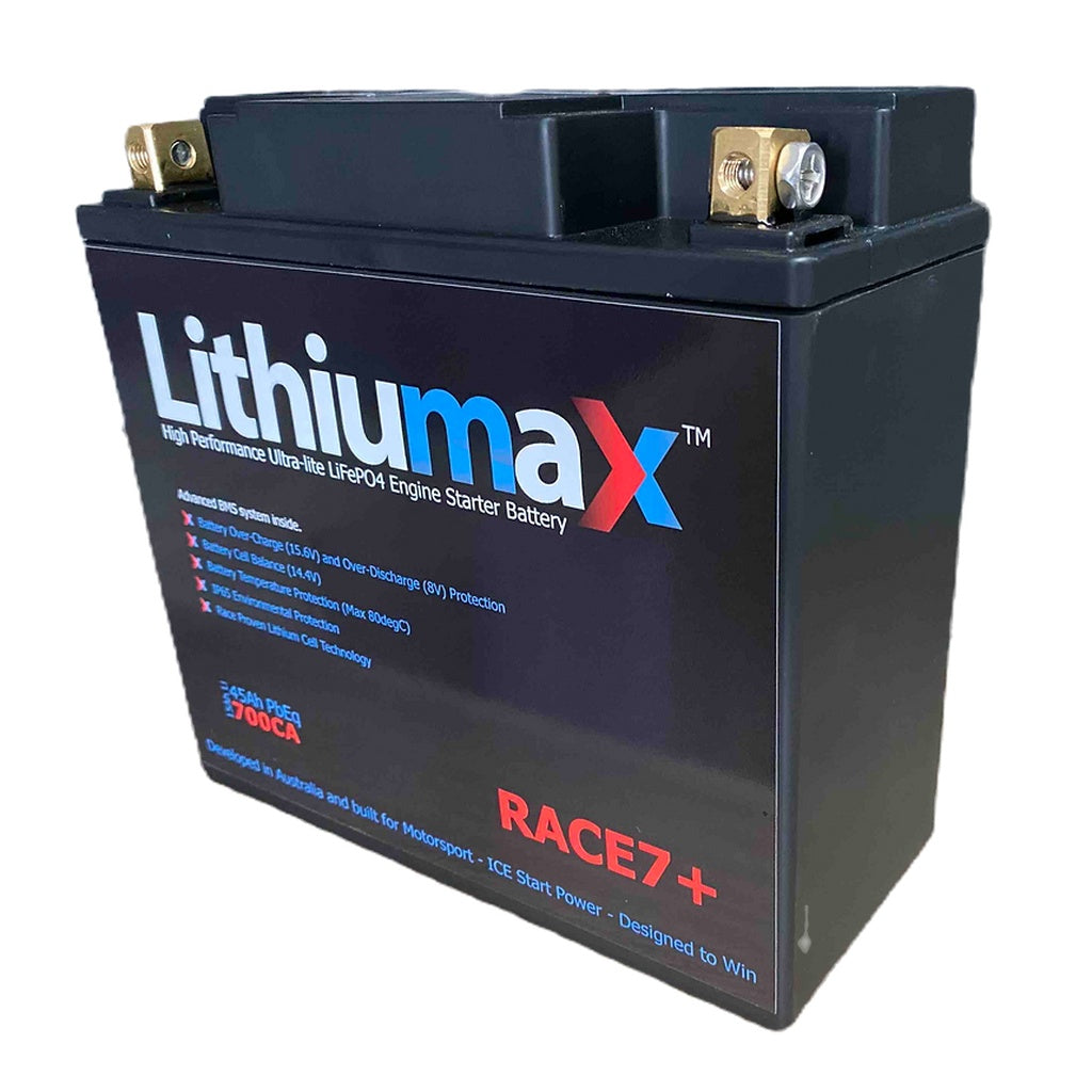 LITHIUMAX LMBSLCD7 Акумулятор RACE7+ з РК-дисплеєм 700CA 45A Photo-1