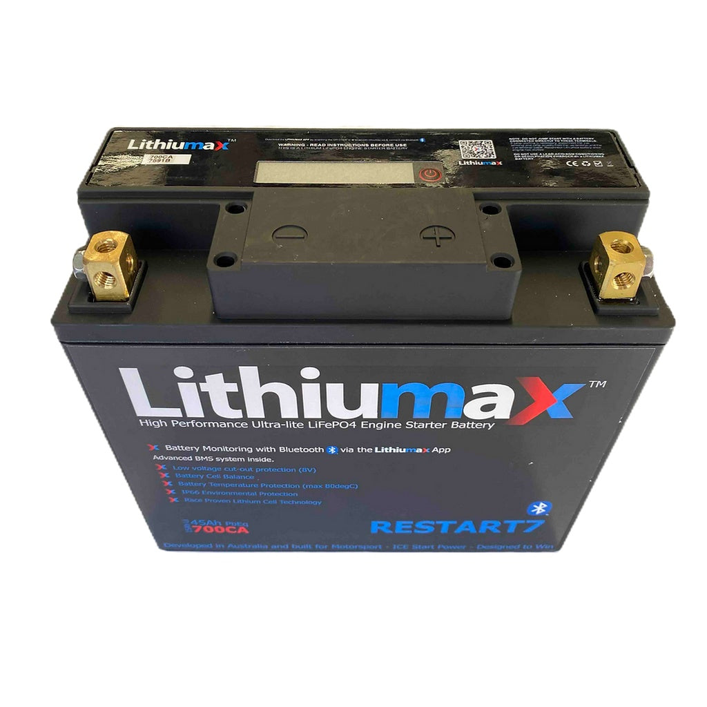 LITHIUMAX RESTART7BT Акумулятор RESTART7 Bluetooth 700CA 48Ah Photo-1