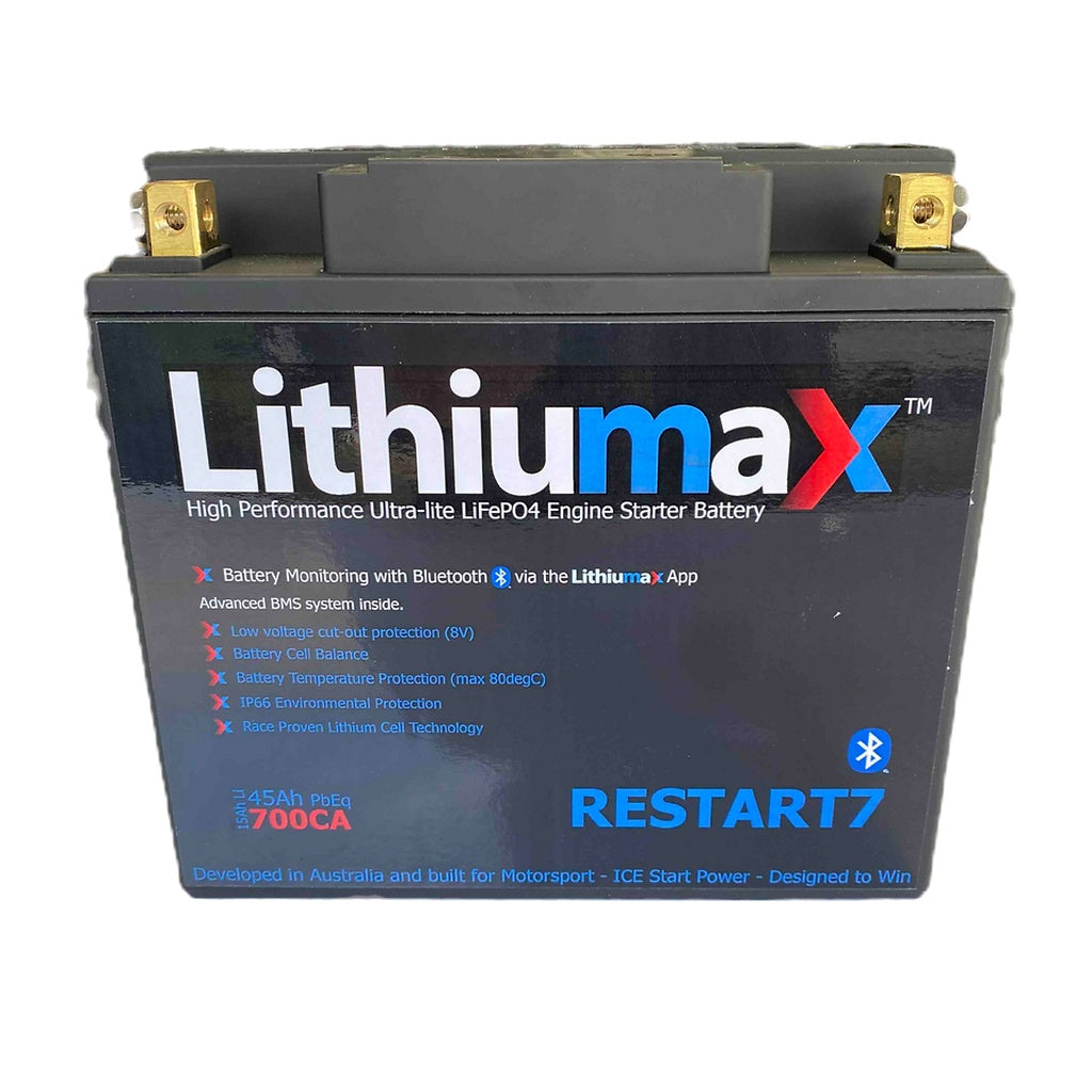 LITHIUMAX RESTART7BT Акумулятор RESTART7 Bluetooth 700CA 48Ah Photo-0
