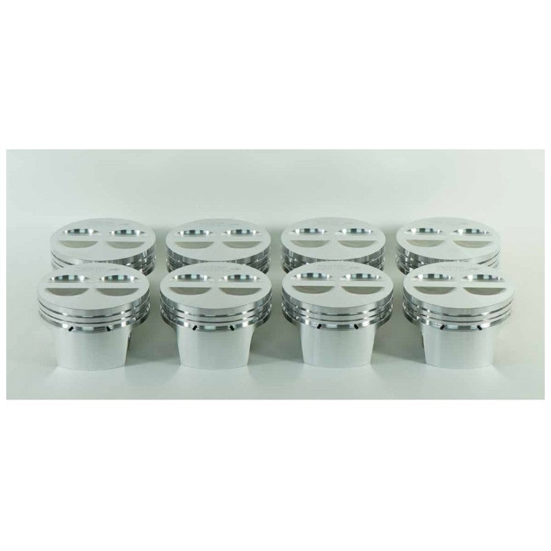 MAHLE 930127830T К-т поршнів з покриттям TBC (355cid 4.030 x 1.559CH, 3.480stroke, 5.700rod, 0.927pin, -4.9cc, 561g, 10.4CR, 4032) для CHEVROLET Small Block Photo-0