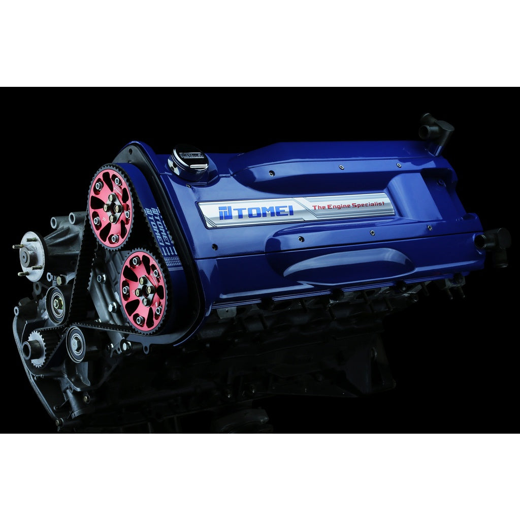 TOMEI TE101A-NS05A Металева декоративна пластина двигуна для NISSAN RB26DETT Photo-1