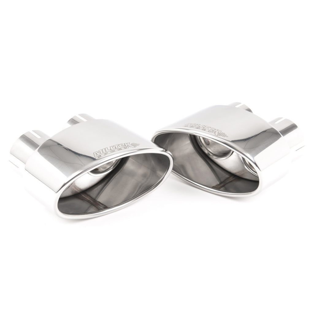 MILLTEK SSXAU1000 Вихлопна система Cat-Back, 2.76" (поліровані насадки) для AUDI RS5 Sportback (B9.5) Non-OPF 2019- Photo-1
