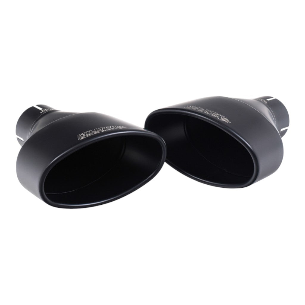 MILLTEK SSXAU1002 Вихлопна система Cat-Back, 2.76" (насадки - чорний Cerakote) для AUDI RS5 Sportback (B9.5) Non-OPF 2019- Photo-1