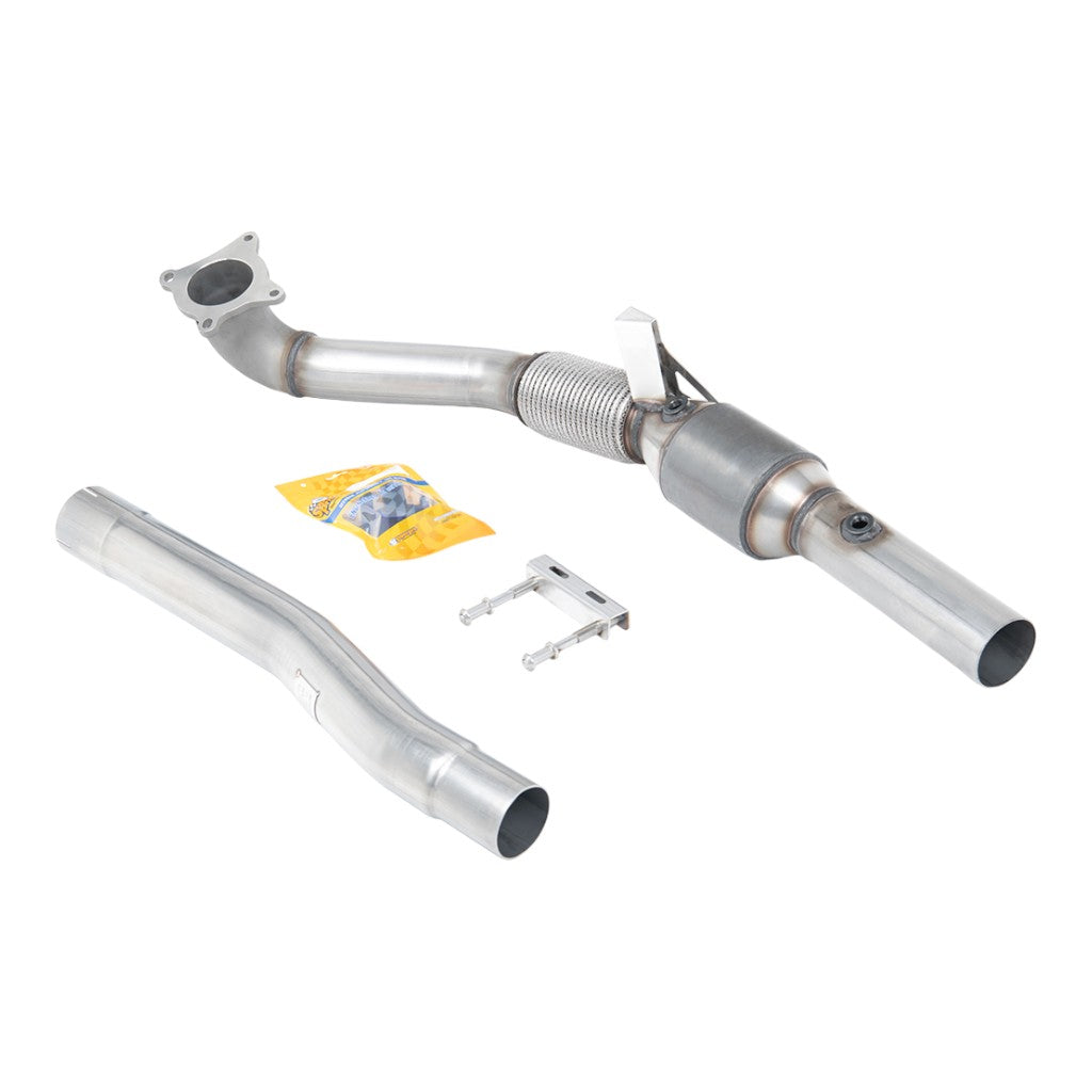 MILLTEK SSXAU1046 Литий даунпайп, 3" (зі спортивним каталізатором, 200 Cell) для AUDI TTS (8J) 2008-2014 Photo-0