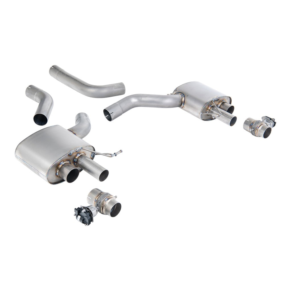 MILLTEK SSXAU1048 Комплект оновлення до Signature Series Titanium Axle-Back для AUDI RS6 / RS7 (C8) 2019- Photo-0