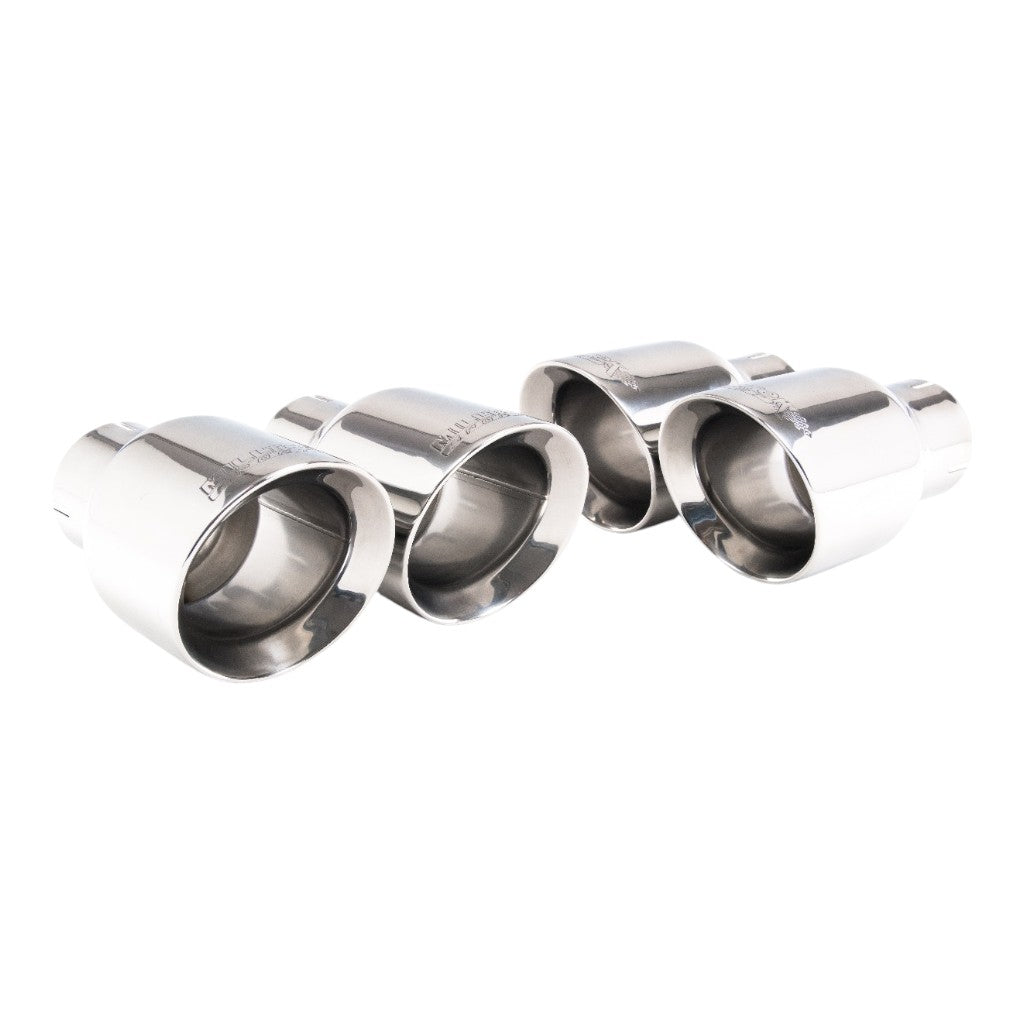 MILLTEK SSXAU1192 Вихлопна система Cat-Back, 2.5'' (поліровані насадки GT-100) для AUDI S5 Sportback RHD (B9) 2017- Photo-1