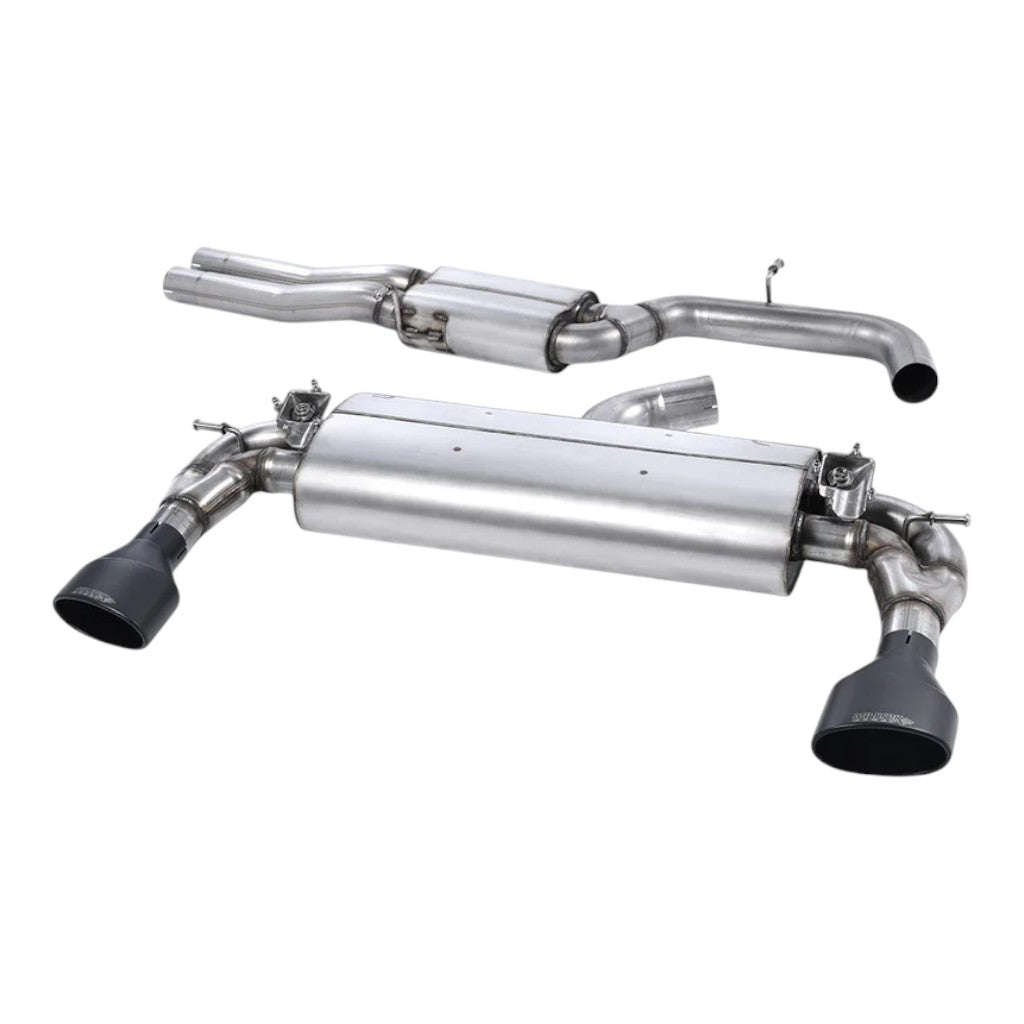 MILLTEK SSXAU977 Вихлопна система Cat-Back, 3.15" (насадки - чорний Cerakote) для AUDI RS3 Sportback (8V) 2015–2017 Photo-0