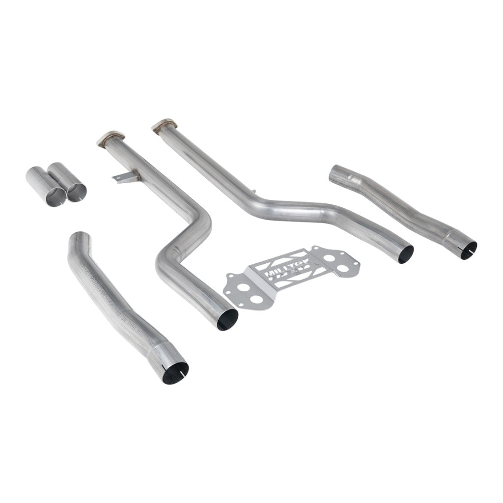 MILLTEK SSXBM1268 Вторична система обходу каталізатора, 3" для BMW M3 (G80 / G81) / M4 (G82) Photo-0