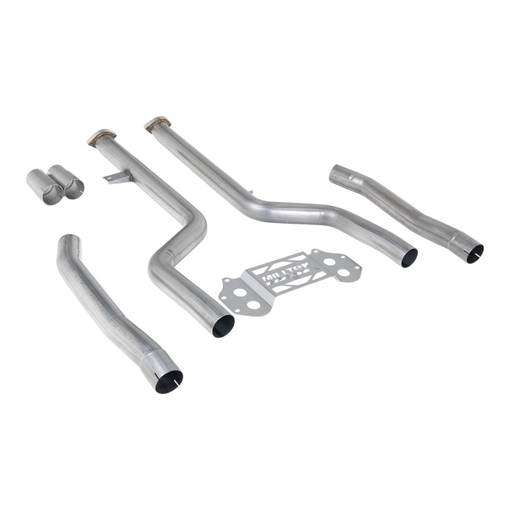 MILLTEK SSXBM1270 Вторична система обходу каталізатора, 3" для BMW M3 (G80 / G81) / M4 (G82) Photo-0