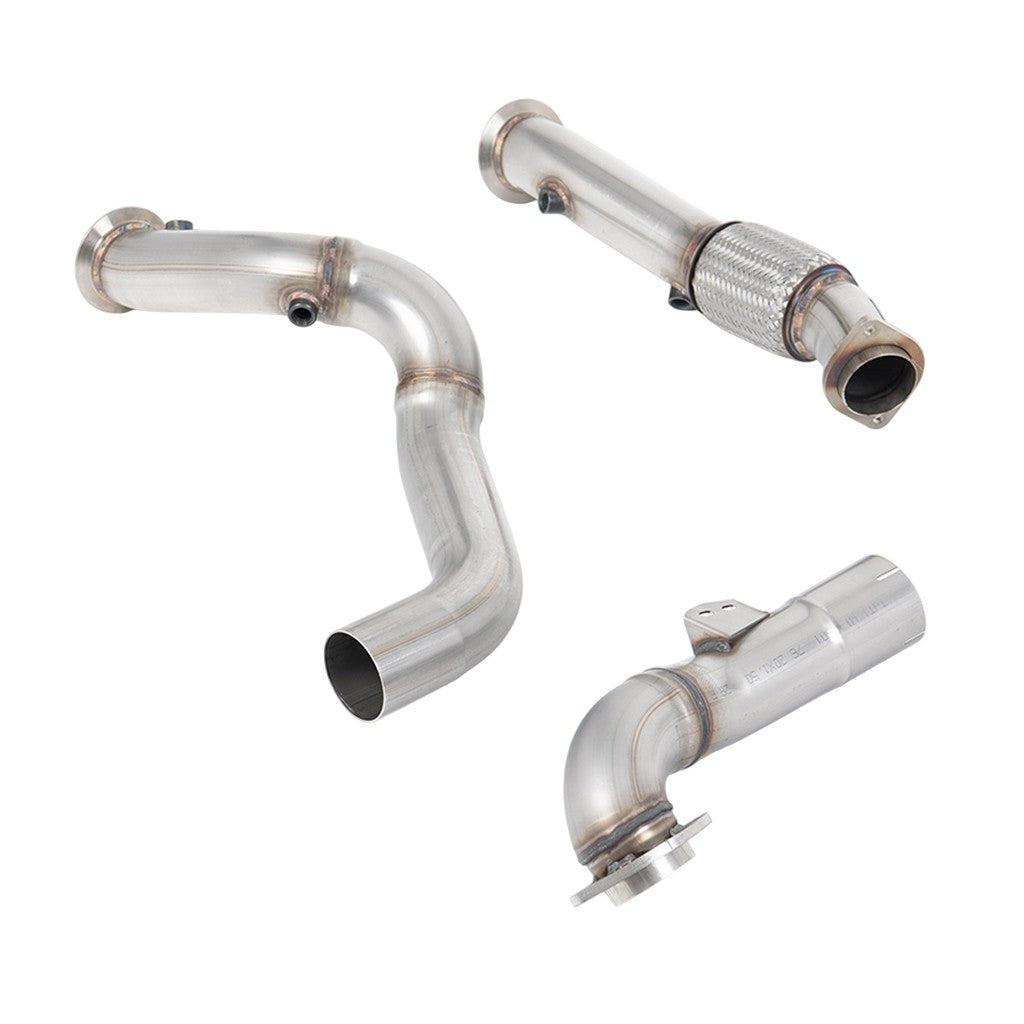 MILLTEK SSXBM1271 Даунпайп без каталізатора, 3" для BMW M2 (G87) / M3 (G80 / G81) / M4 (G82) Photo-0
