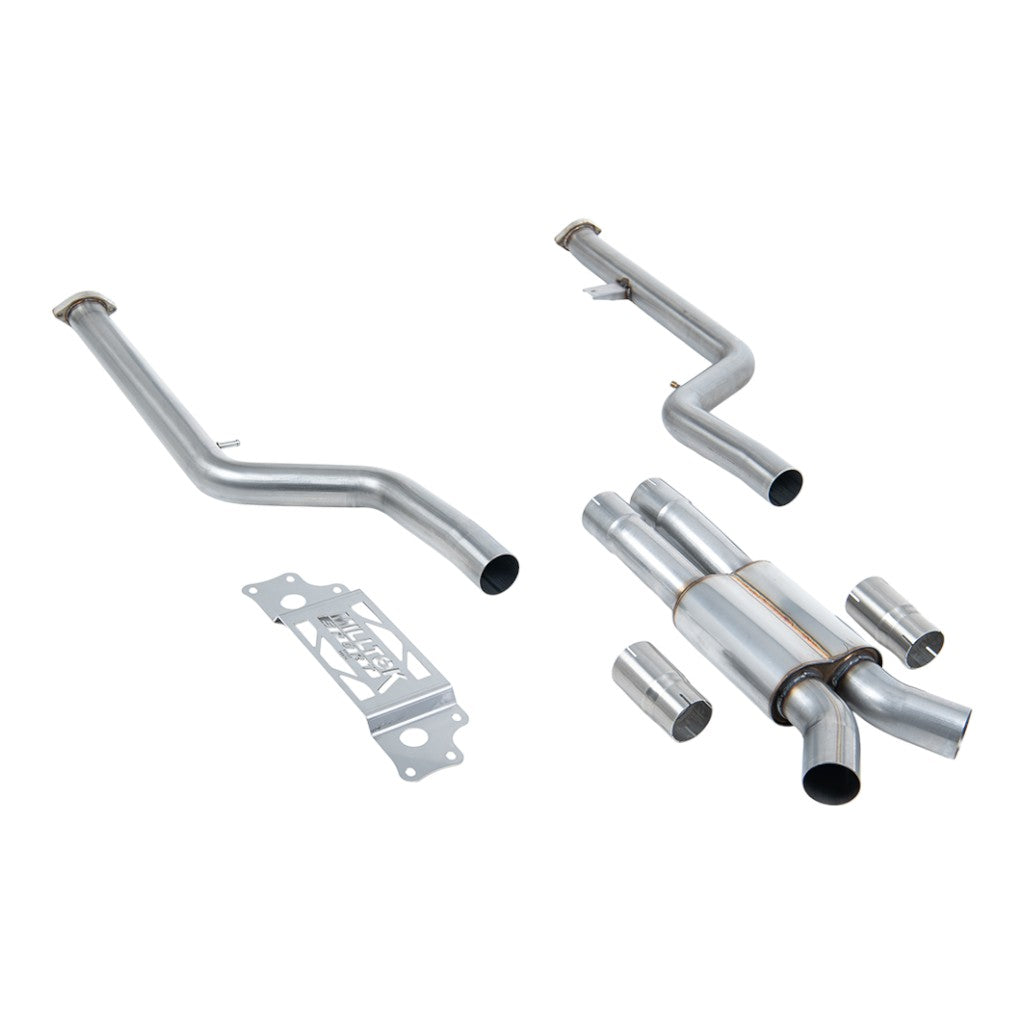 MILLTEK SSXBM1296 Система обходу OPF/GPF, 3" для BMW M2 (G87) OPF/GPF Photo-0