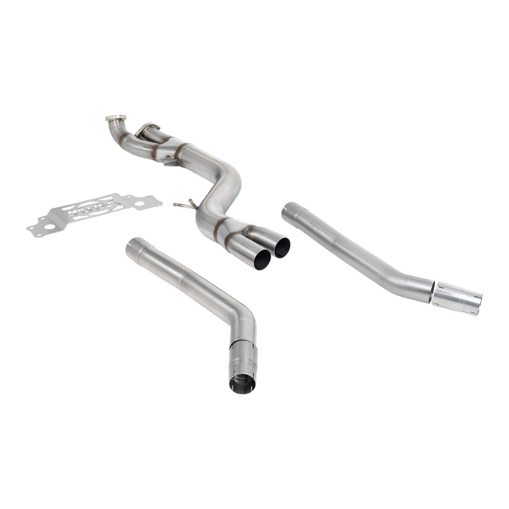 MILLTEK SSXBM1324 Система обходу OPF/GPF, 4" для BMW M2 (G87) OPF/GPF Photo-0