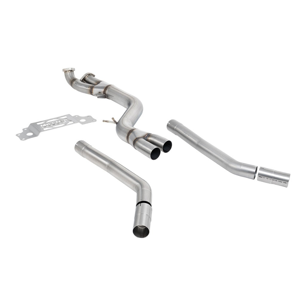 MILLTEK SSXBM1325 Система обходу OPF/GPF, 4" для BMW M2 (G87) OPF/GPF Photo-0