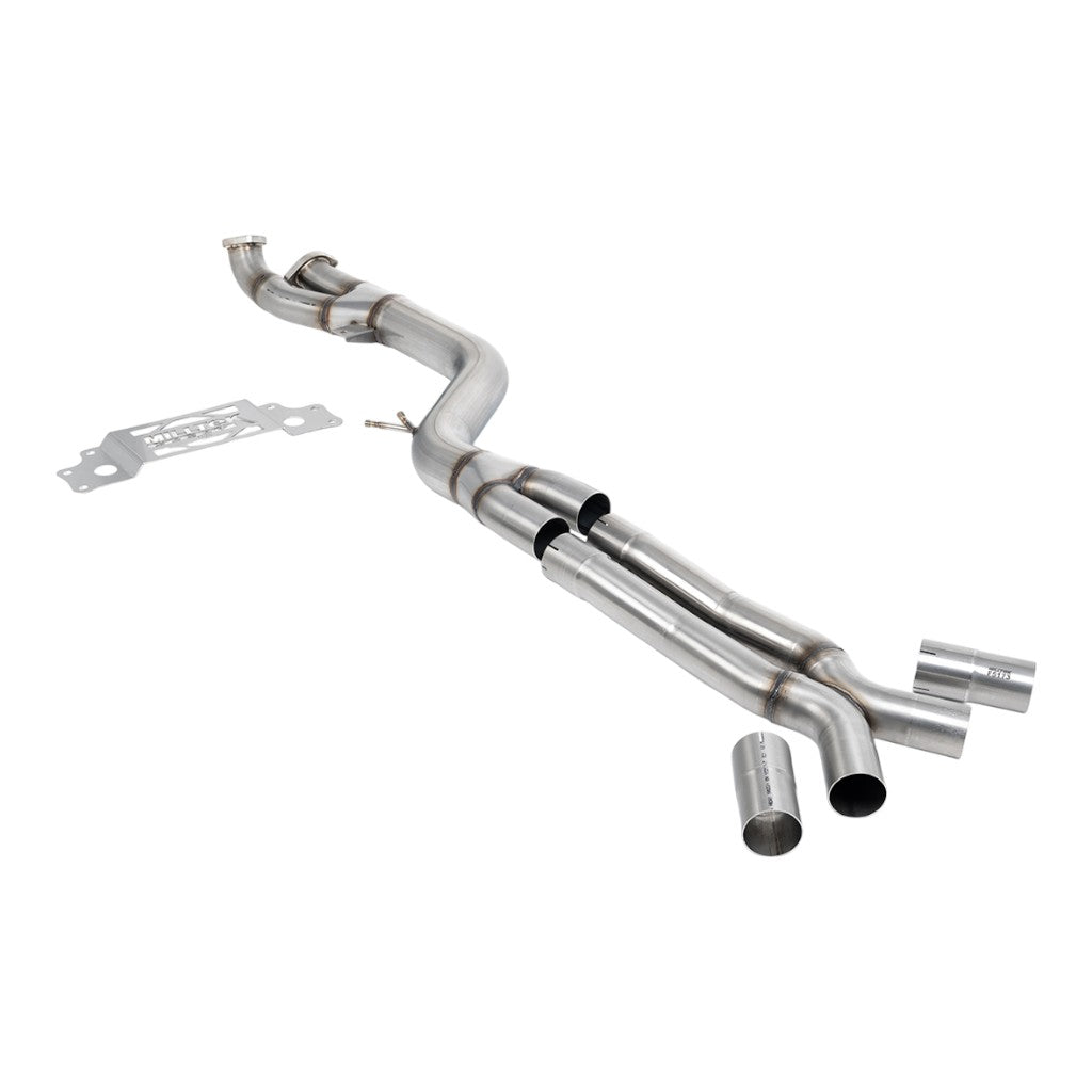 MILLTEK SSXBM1328 Система обходу OPF/GPF, 4" для BMW M2 (G87) OPF/GPF Photo-0