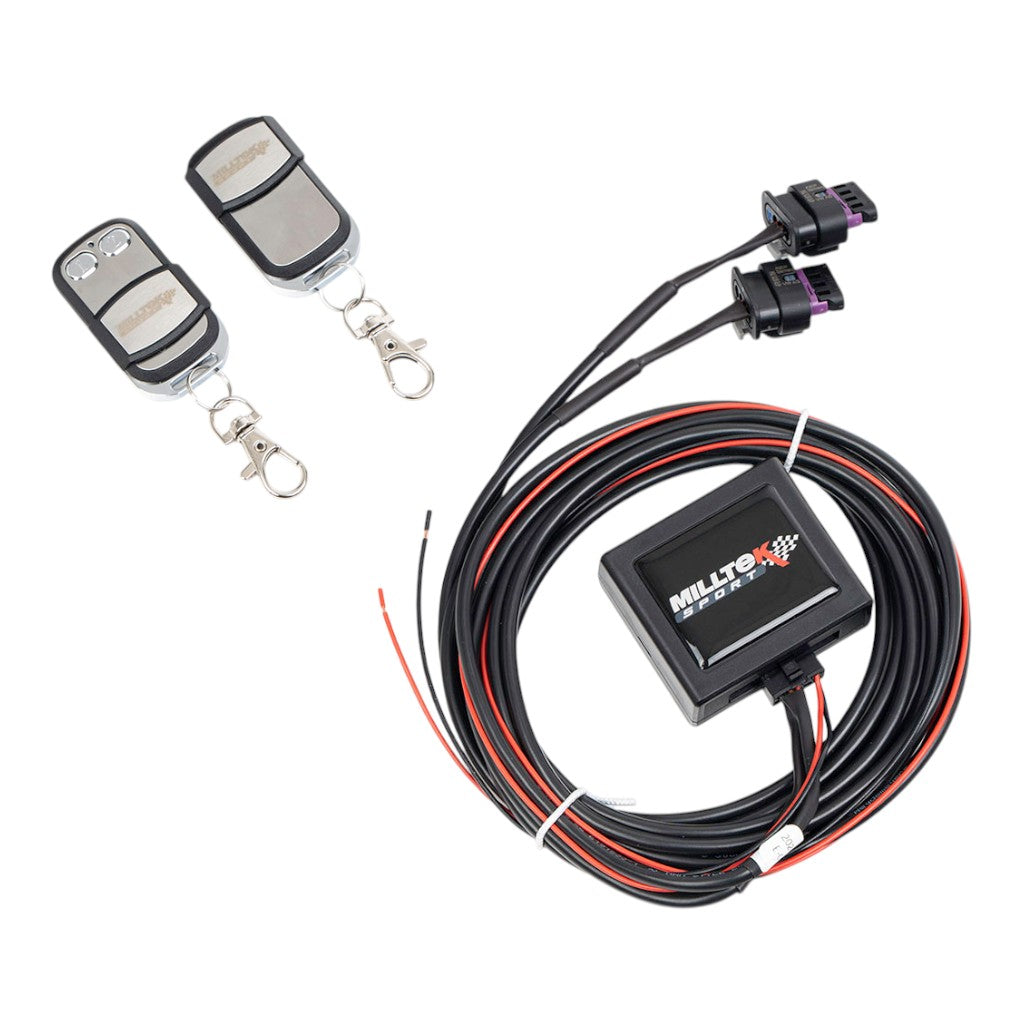 MILLTEK SSXBM1409 Вихлопна система Cat-Back, 2.76'' (насадки GT-80, чорний Cerakote) для BMW M3 (E90 / E92 / E93) Photo-1