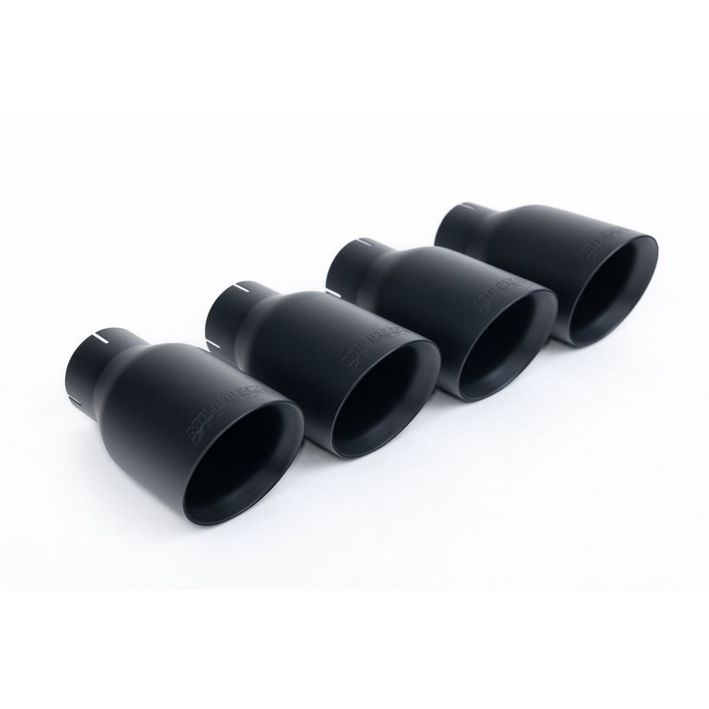 MILLTEK SSXCH002 Вихлопна система Cat-Back з чорними наконечниками Cerakote для CHEVROLET Corvette (C8) 6.2L V8 Stingray Photo-1