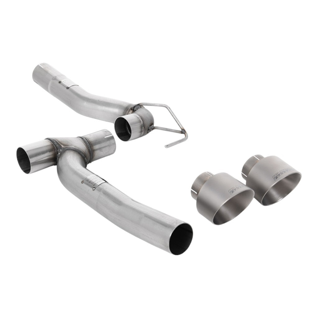 MILLTEK SSXFD381 Комплект оновлення для Milltek Cat-Back (насадки GT-100, матовий титан) для FORD Fiesta ST-Line 1.0T EcoBoost (MK8) 2017- Photo-0