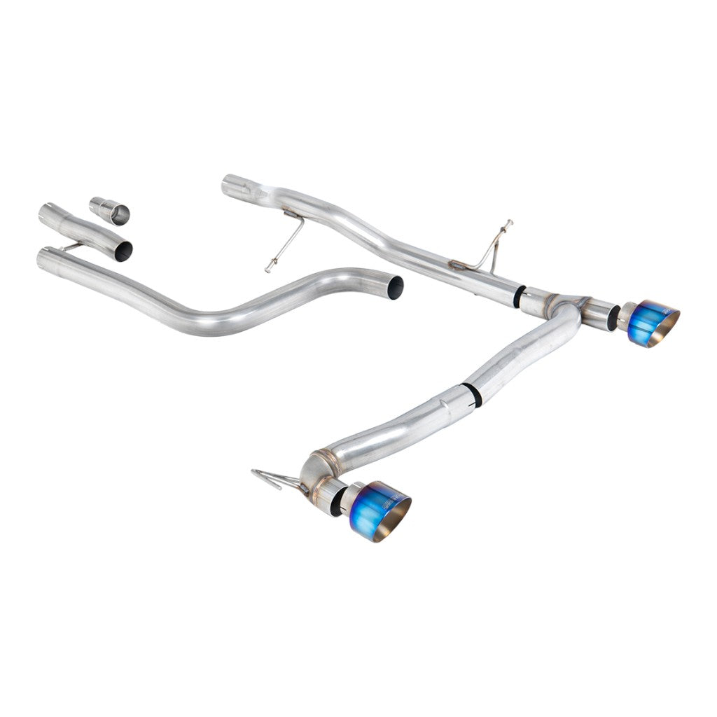 MILLTEK SSXFD408 Вихлопна система Filter-Back, 2.37" (насадки GT-100, синій титан) для FORD Fiesta ST-Line 155ps Hybrid OPF/GPF 2020- Photo-0