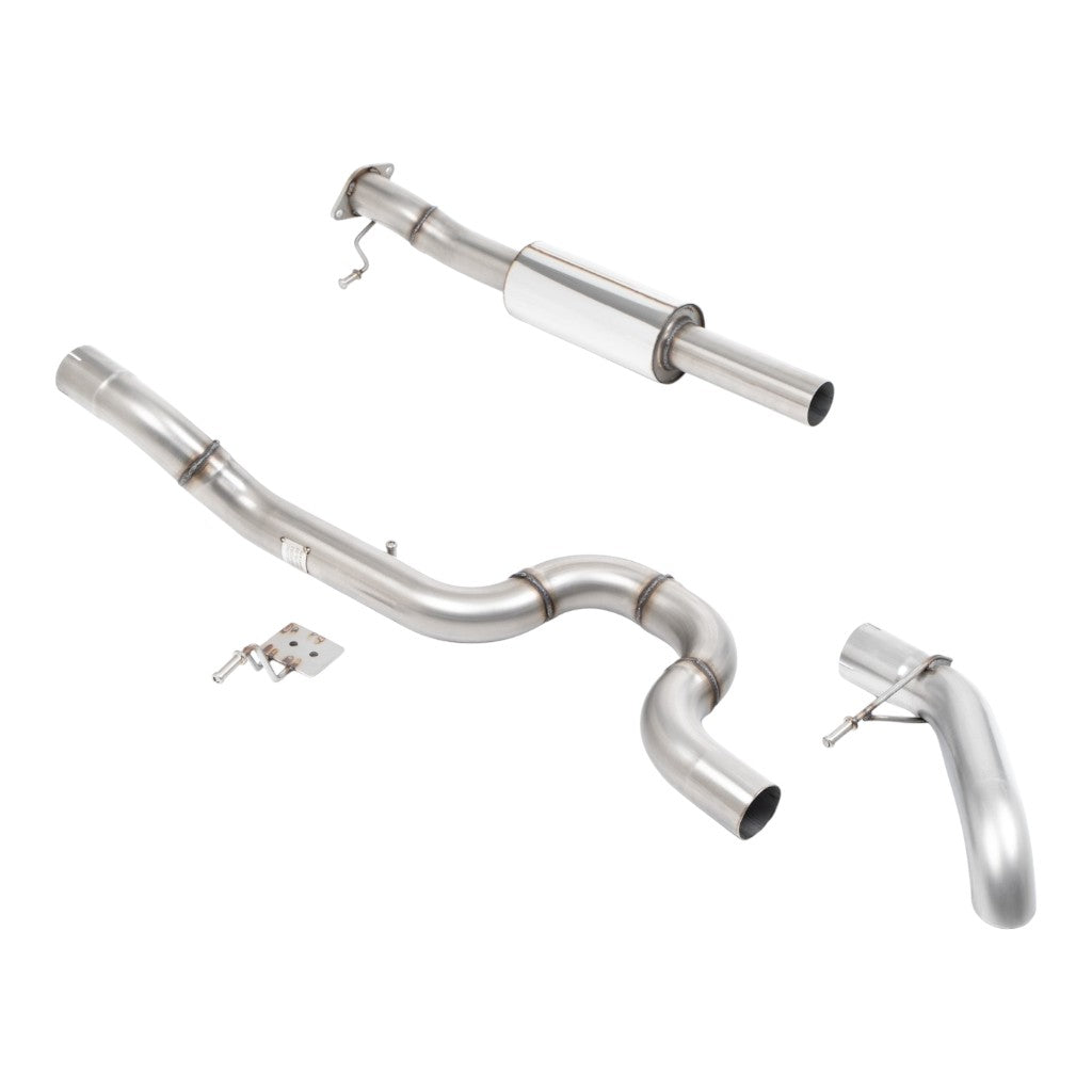 MILLTEK SSXFD463 Вихлопна система Cat-Back, 2.76" (насадка направлена донизу) для FORD Bronco 2.3L / 2.7L EcoBoost 4-Door 2021- Photo-0