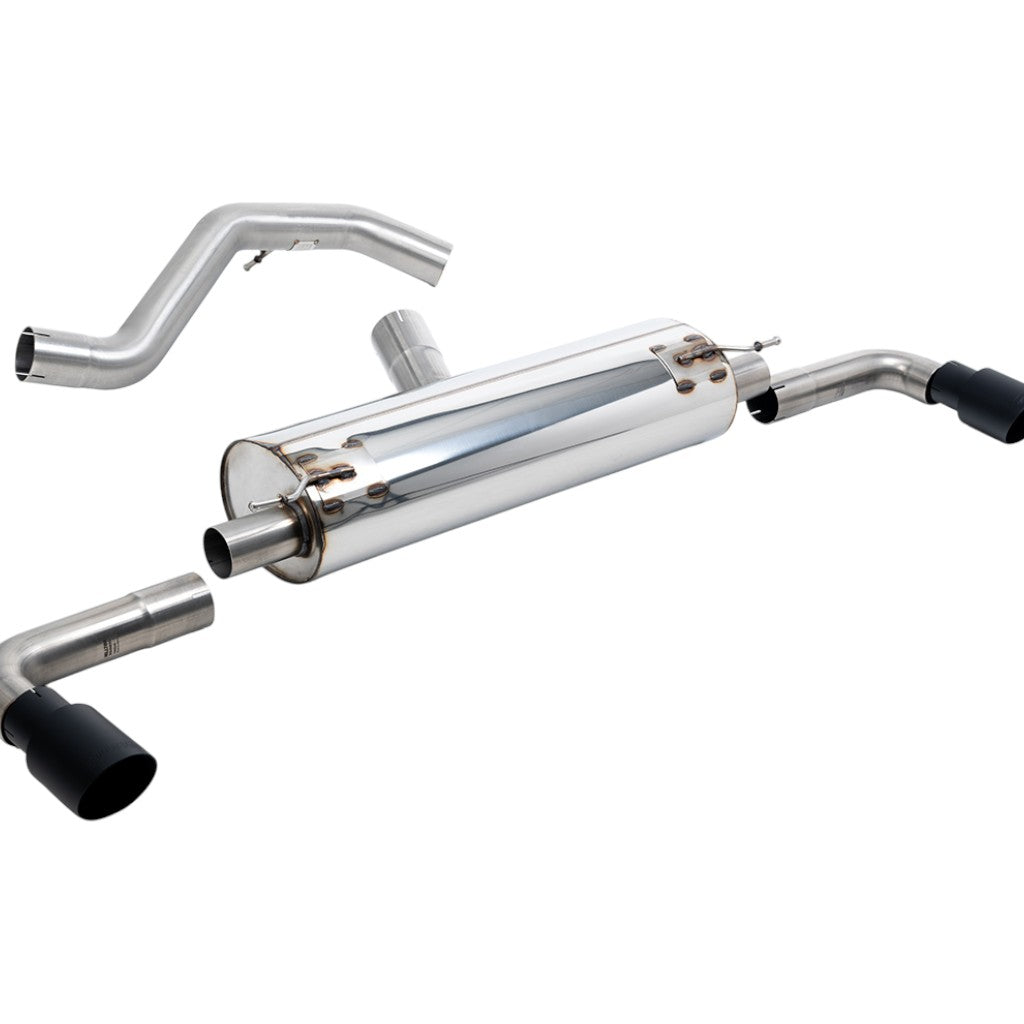 MILLTEK SSXINE107 Вихлопна система Filter-Back, 3" (насадки GT-90, чорний Cerakote) для INEOS Grenadier 2023- Photo-0