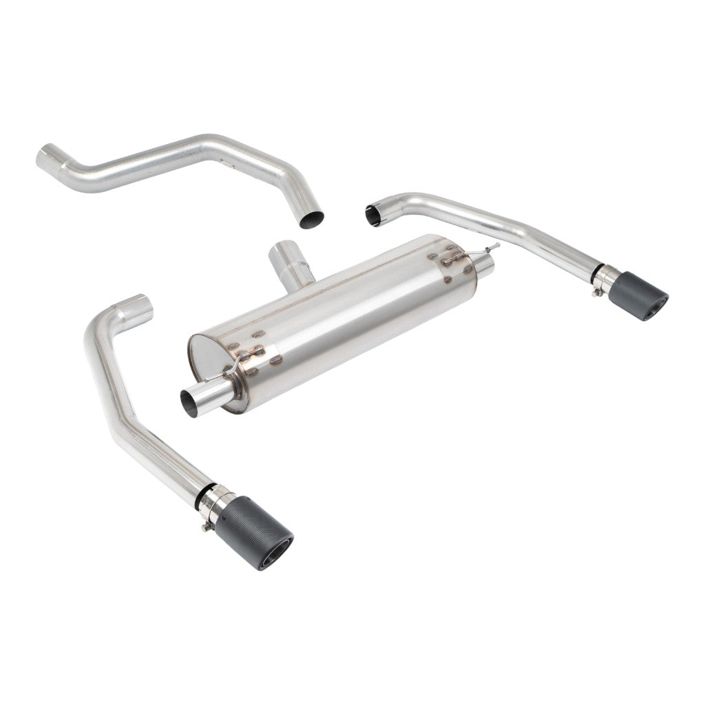 MILLTEK SSXINE128 Вихлопна система Filter-Back, 2.76'' (насадки JET-90, карбон) для INEOS Quartermaster 3.0 (B58) 2024- Photo-0