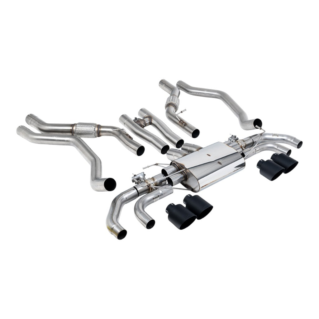 MILLTEK SSXLR225 Вихлопна система Cat-Back, 3.15" (насадки GT-115, чорний Cerakote) для LAND ROVER Range Rover Sport SV (L461) 2024- Photo-0