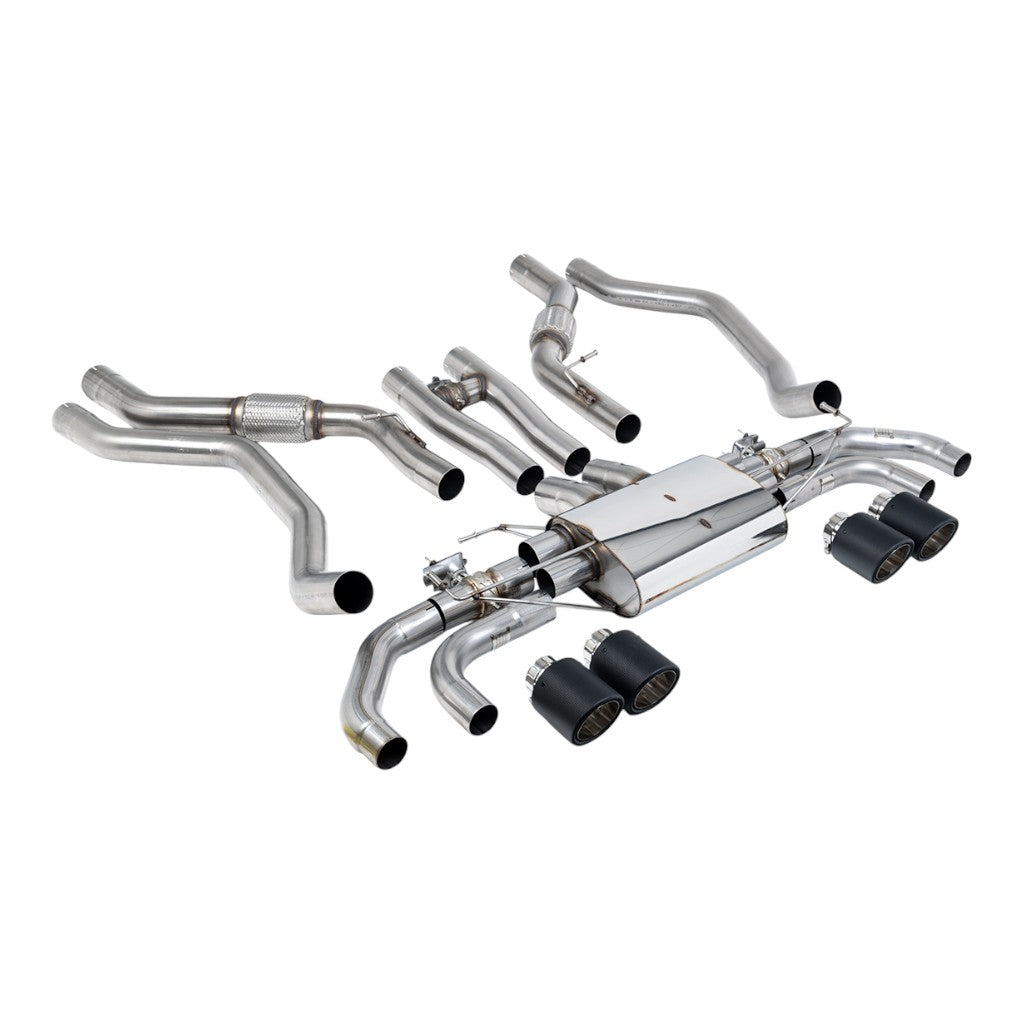 MILLTEK SSXLR228 Вихлопна система Cat-Back, 3.15" (насадки JET-115, карбон) для LAND ROVER Range Rover Sport SV (L461) 2024- Photo-0