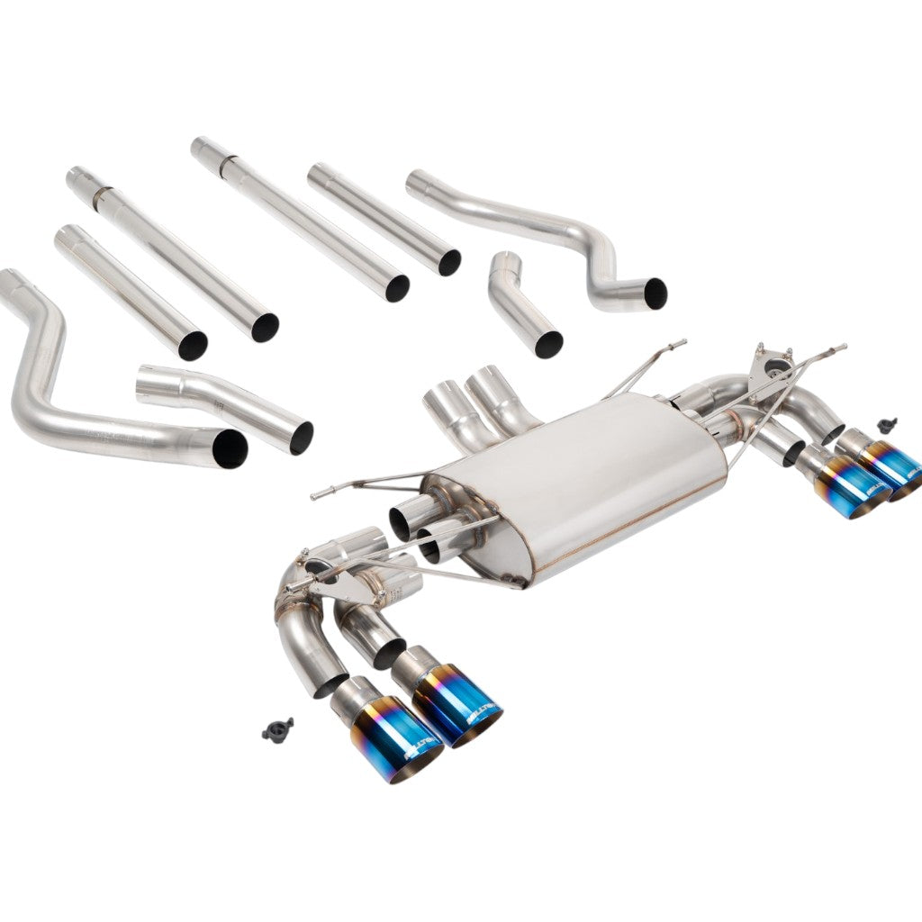 MILLTEK SSXLR237 Вихлопна система Cat-Back, 2.76" (насадки GT-90, матовий титан) для LAND ROVER Defender 130 5.0 2023- Photo-0