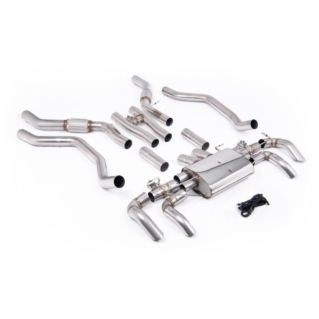 MILLTEK SSXLR245 Вихлопна система Cat-Back, 3.15" для LAND ROVER Range Rover P530 LWB (L460) 2024- Photo-0