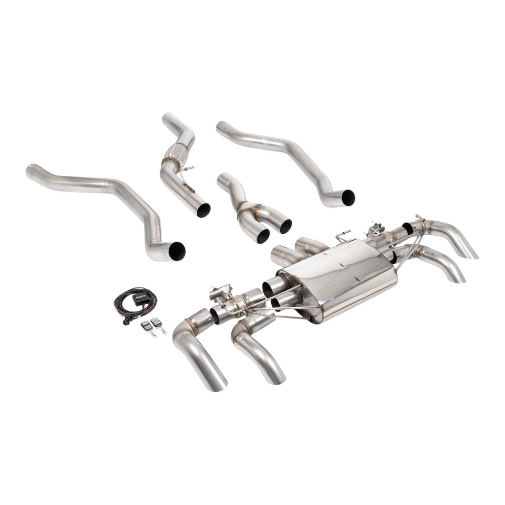 MILLTEK SSXLR252 Вихлопна система Cat-Back, 3.15'' (насадки направлені донизу) для LAND ROVER Range Rover Vogue L460 SWB (P400) 2022- Photo-0