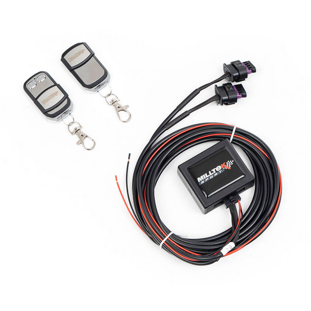 MILLTEK SSXLR253 Вихлопна система Cat-Back 3.15", з клапанами (насадки - чорний Cerakote) для RANGE ROVER P400 3.0 (L461) 2022- Photo-2