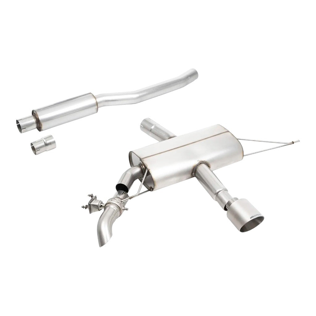MILLTEK SSXM517 Вихлопна система Filter-Back, 3'' (насадка - матовий титан) для MINI JCW (F66) OPF/GPF 2024- Photo-0