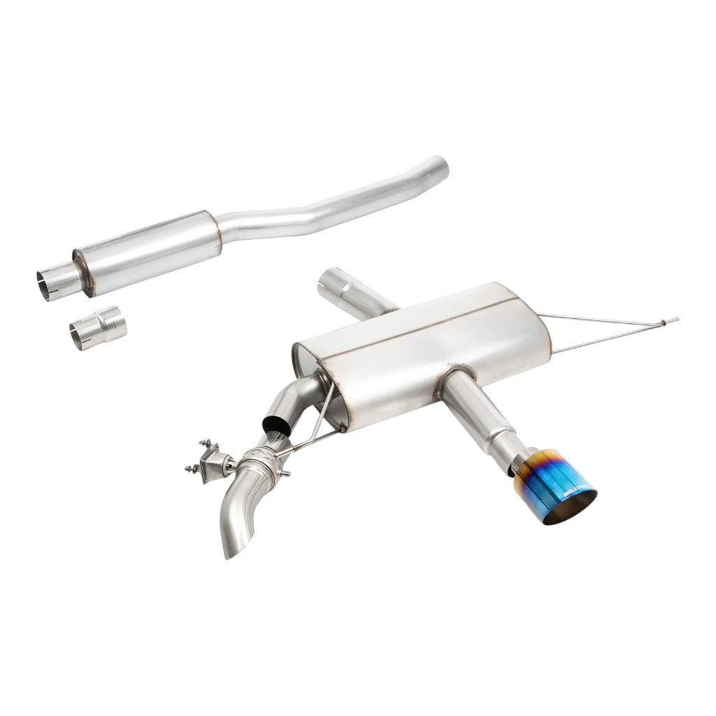 MILLTEK SSXM518 Вихлопна система Filter-Back, 3'' (насадка - синій титан) для MINI JCW (F66) OPF/GPF 2024- Photo-0