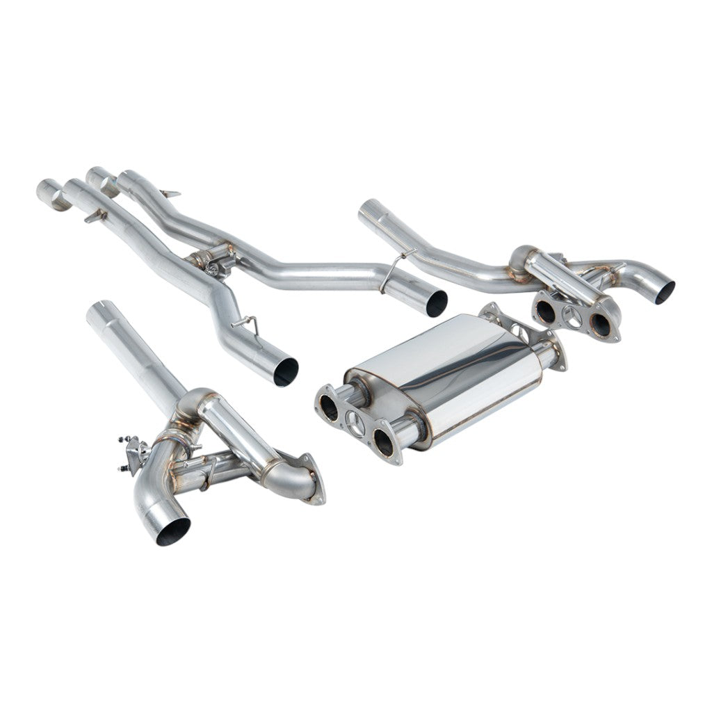 MILLTEK SSXMZ163 Вихлопна система Cat-Back, 3" для MERCEDES-BENZ AMG GT / GTS / GTC Non-OPF/GPF 2015-2019 Photo-0