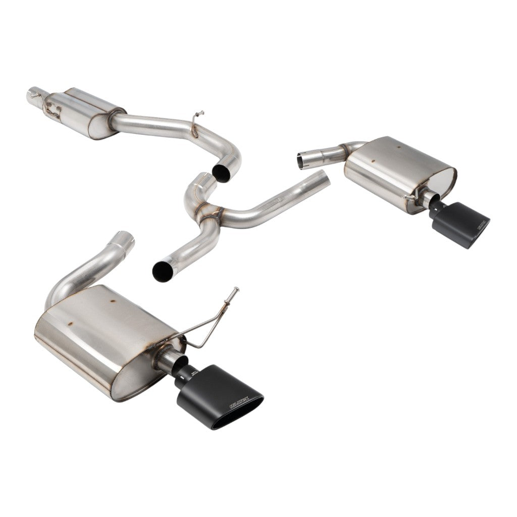 MILLTEK SSXSE290 Вихлопна система Filter-Back, 3'' (насадки - чорний Cerakote) для SEAT Leon Cupra ST OPF/GPF 2020-2024 Photo-0