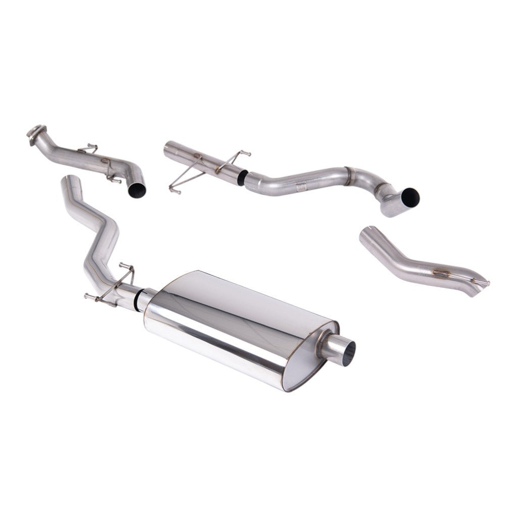 MILLTEK SSXTY212 Вихлопна система Cat-Back, 3" для TOYOTA Tacoma 2.4L Turbo Hybrid Crew / Ext. Cab 2024- Photo-0