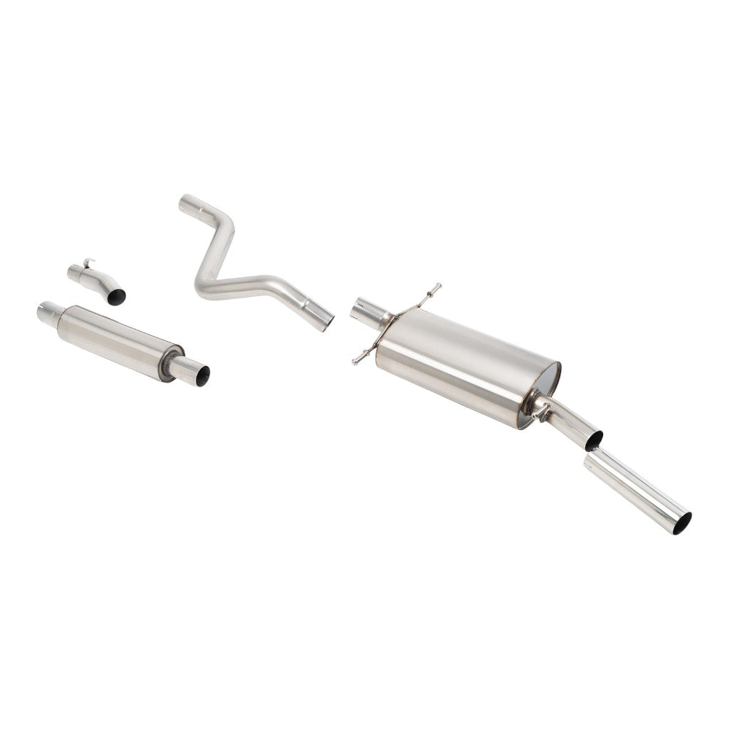 MILLTEK SSXVW746 Вихлопна система Downpipe-Back, 2.25" (насадка полірована) для VW Golf GTI 1.8 Cabriolet 1983-1992 Photo-0