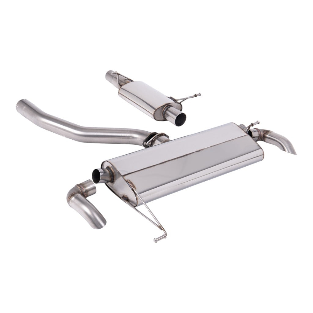 MILLTEK SSXVW768 Вихлопна система Cat-Back, 3.15" (насадки направлені донизу) для VW Atlas 3.6 2018-2021 Photo-0