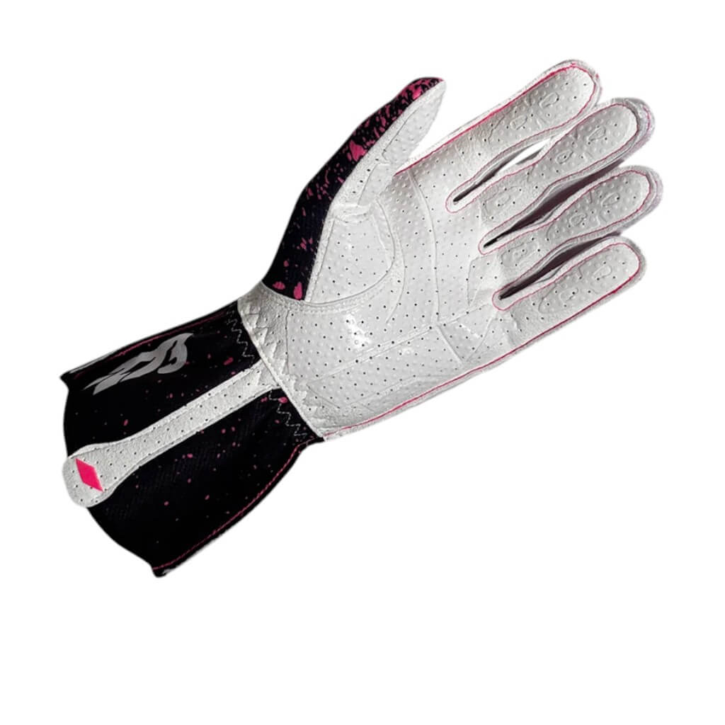 MINUS273 DRIPV3-HPBW-M Рукавички для картингу Drip V3, Рожевий / Чорний / Білий, Розмір M Photo-2