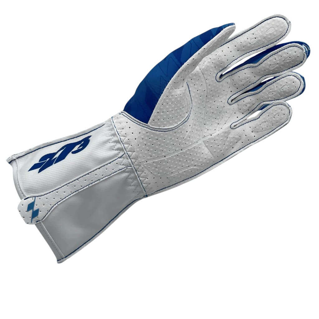 MINUS273 RN-BWC-S Рукавички для картингу M273 x RN, Синій / Білий / Блакитний, Розмір S Photo-1