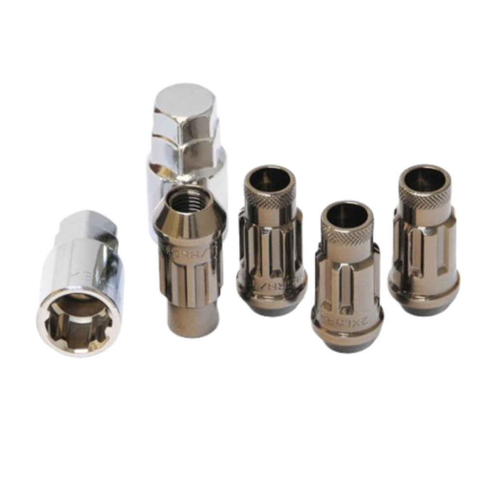 MUTEKI 32901T Комплект гайок SR48 з блокуванням 12x1.25 48 мм Титановий Photo-0