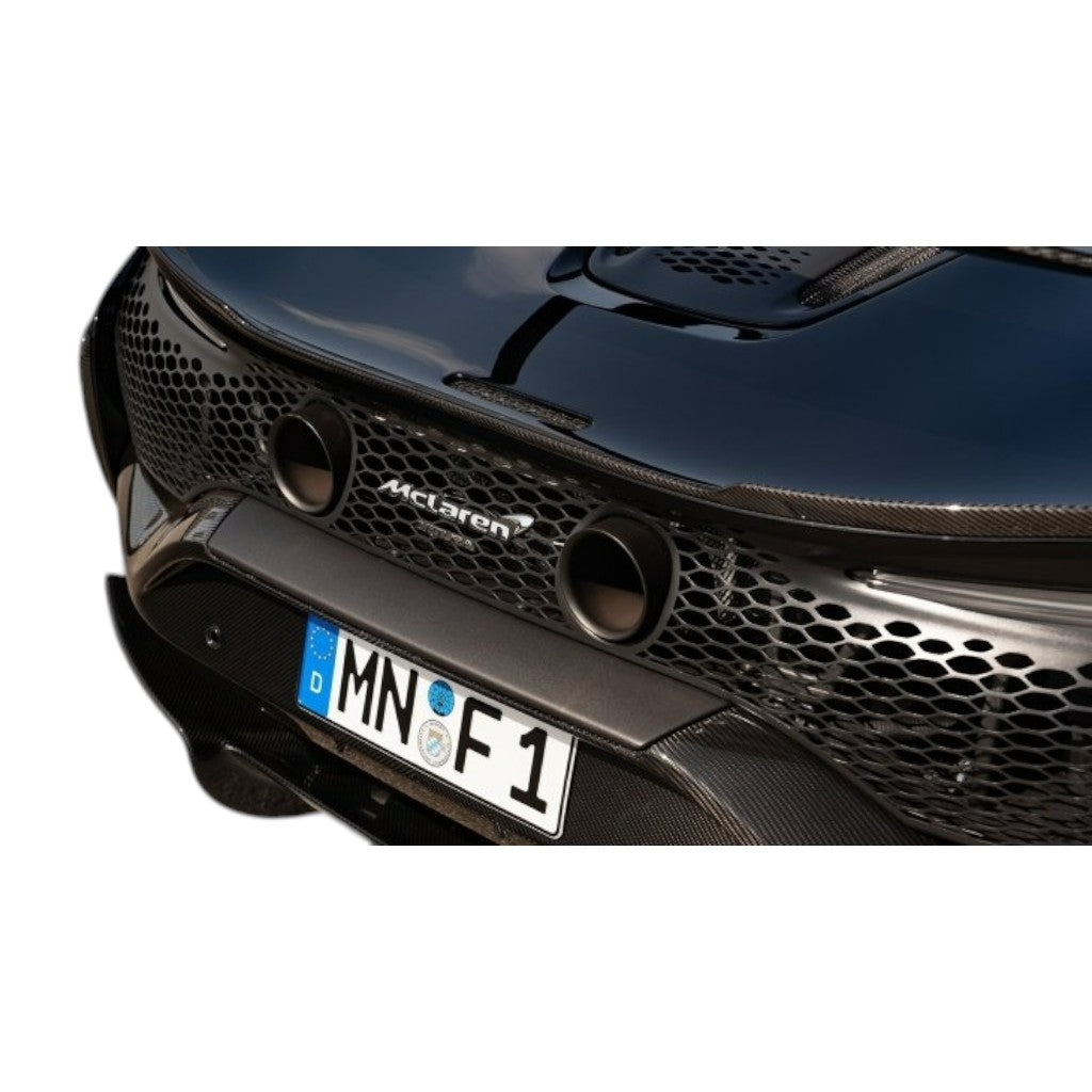 NOVITEC C1 200 44 Набір вихлопних труб з нержавіючої сталі для Novitec і оригінального вихлопу чорного кольору для MCLAREN Artura Photo-1