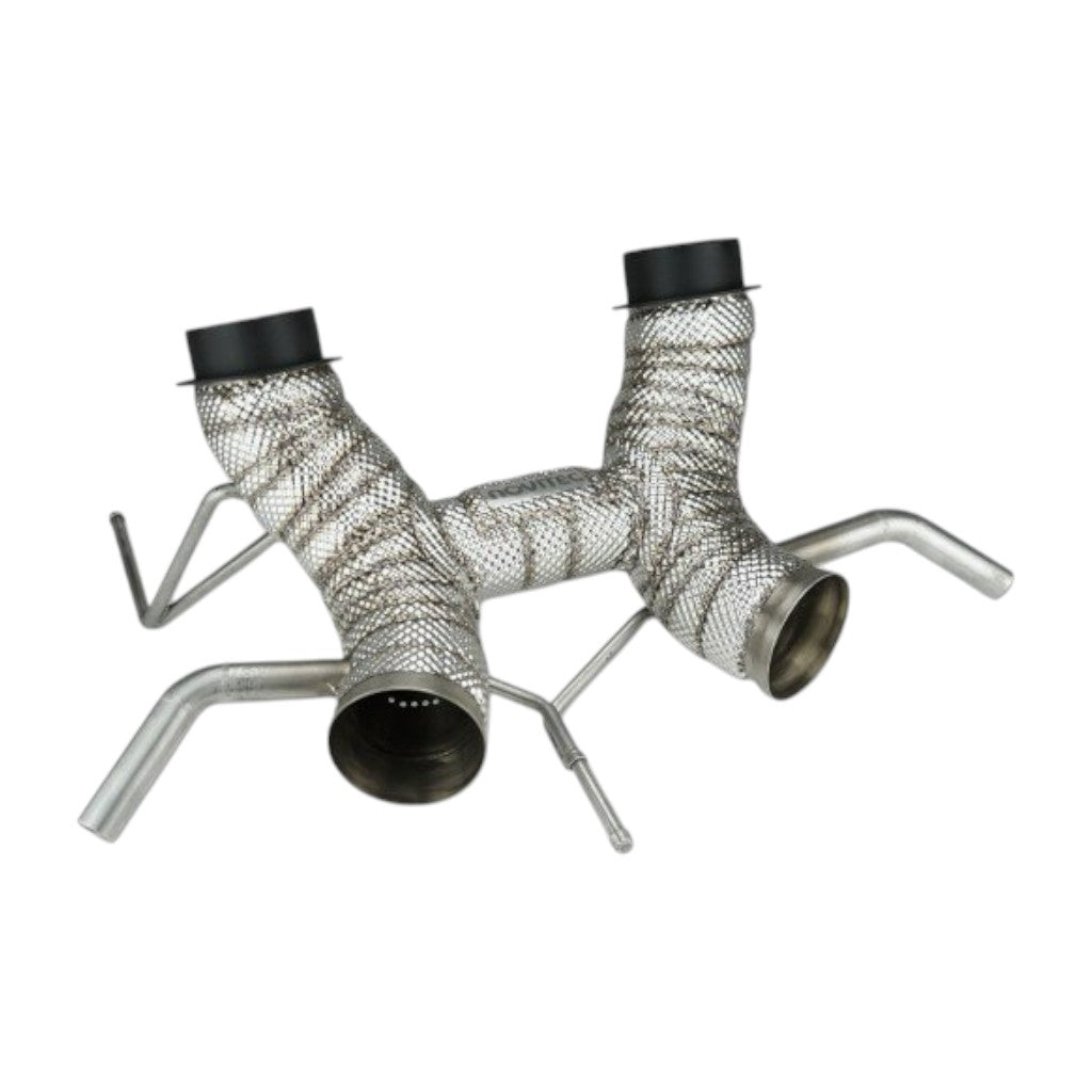 NOVITEC C1 600 20 Вихлопна система Race, нержавіюча сталь для MCLAREN 600LT 2018-2021 Photo-0