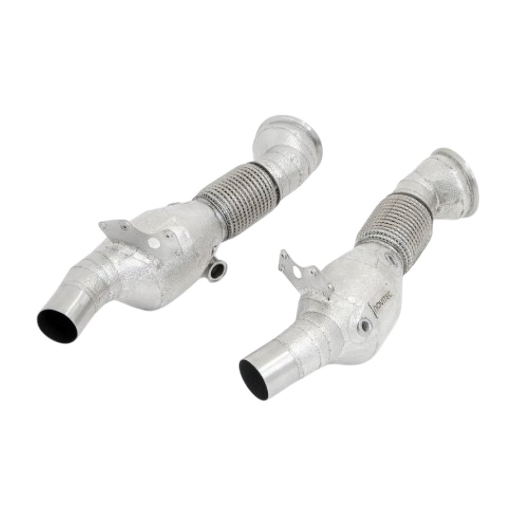 NOVITEC F1 296 79 Спортивні металеві каталізатори, позолочені для FERRARI 296 2021- Photo-0